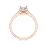 Pierścionek z diamentem różowe złoto AJPZ_006